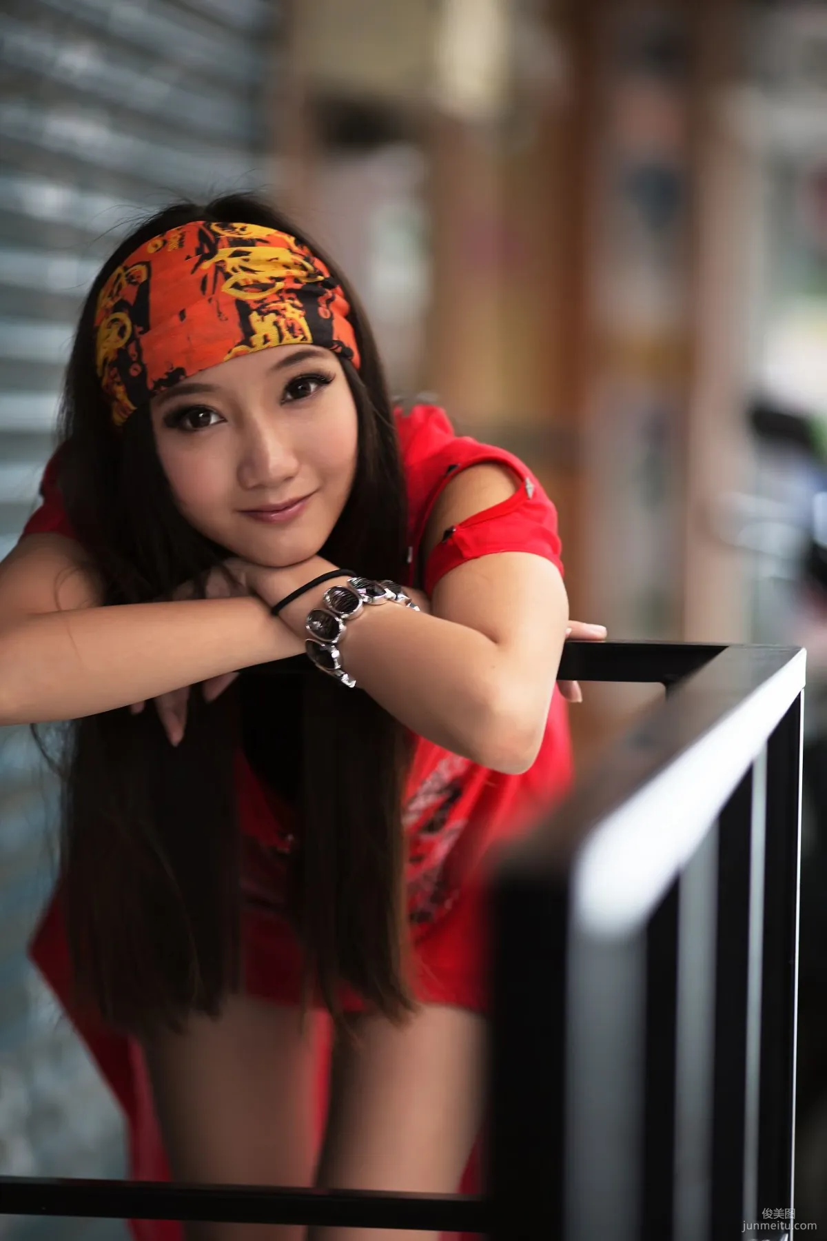 Taiwan Leg Model Tina Chen Siting, American Street, Street Snap Photo Set photo 12