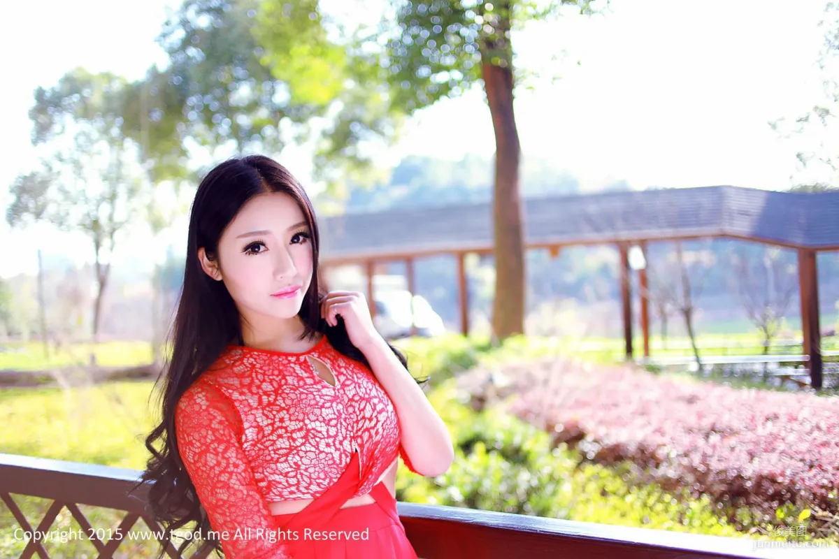 Xia Jing, Lu Siyu, Hu Yanqi, Goddesses Arrive: Jiayu Mountain Lake Hot Spring, Three Goddesses' Exclusive Goddess Pool [TGOD] Photo Set photo 5