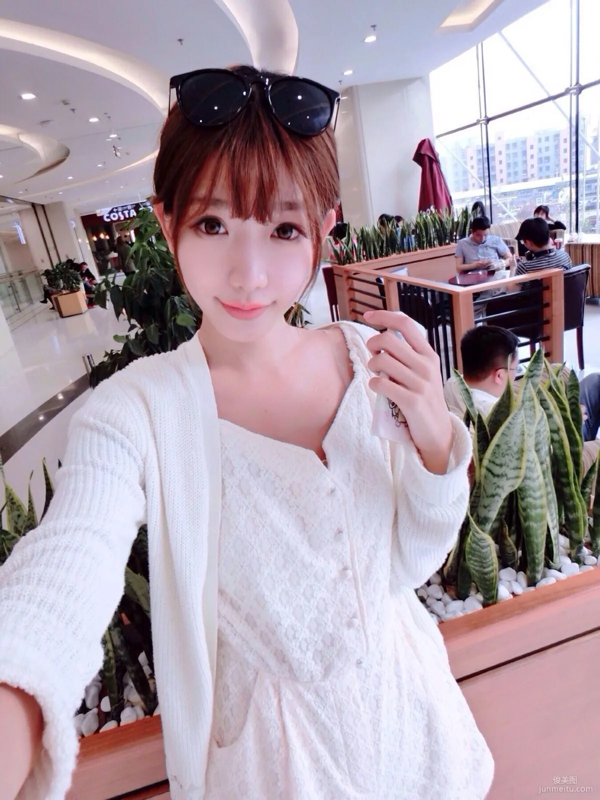 Taiwan Internet Celebrity Beauty Chen Xiao, Weibo Selfie Pictures Part 1 Photo Collection photo 47