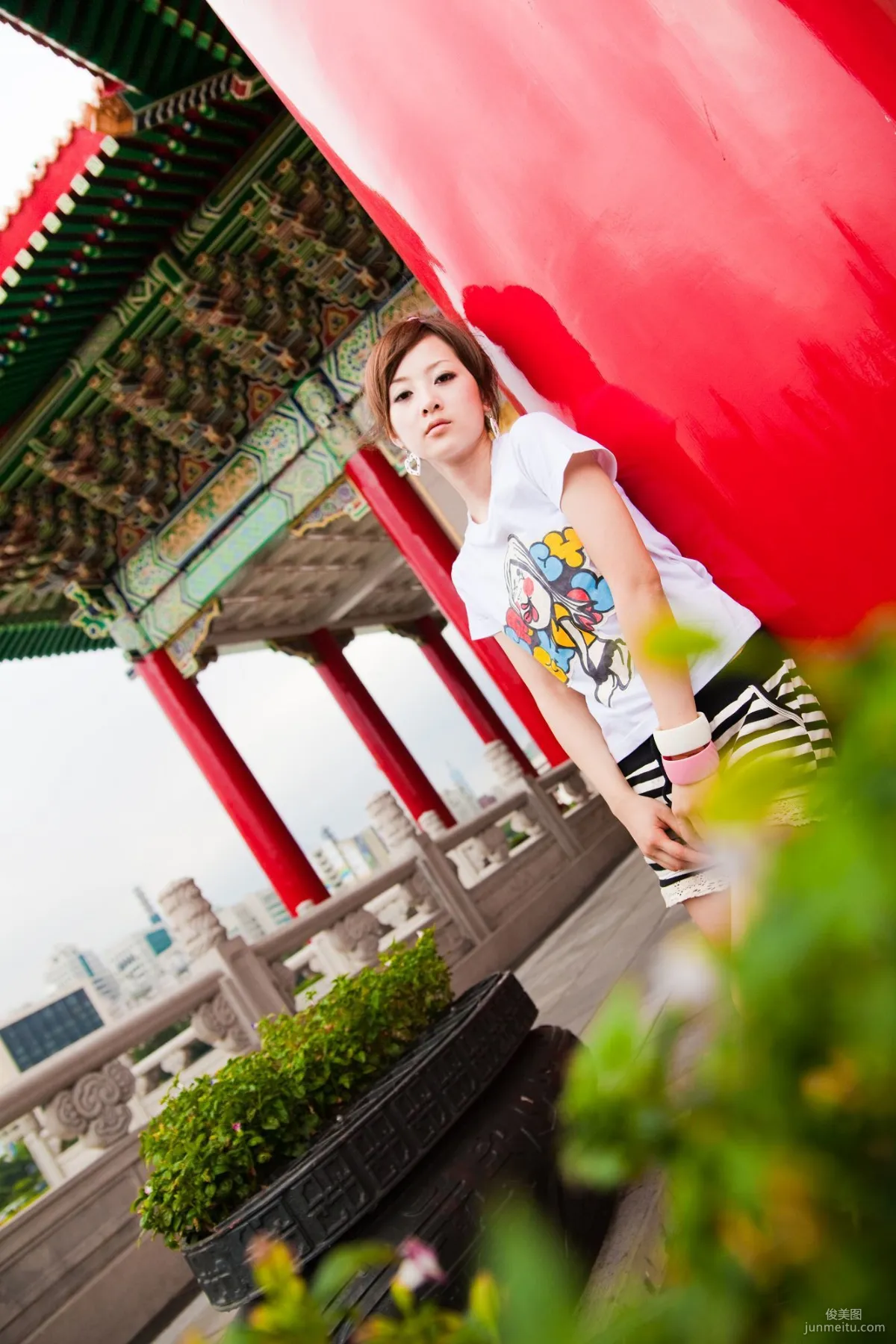 Guozi MM (Zhang Kaijie), Ximending + Botanical Garden + Chiang Kai-shek Memorial Hall, Outdoor Photo Set photo 82