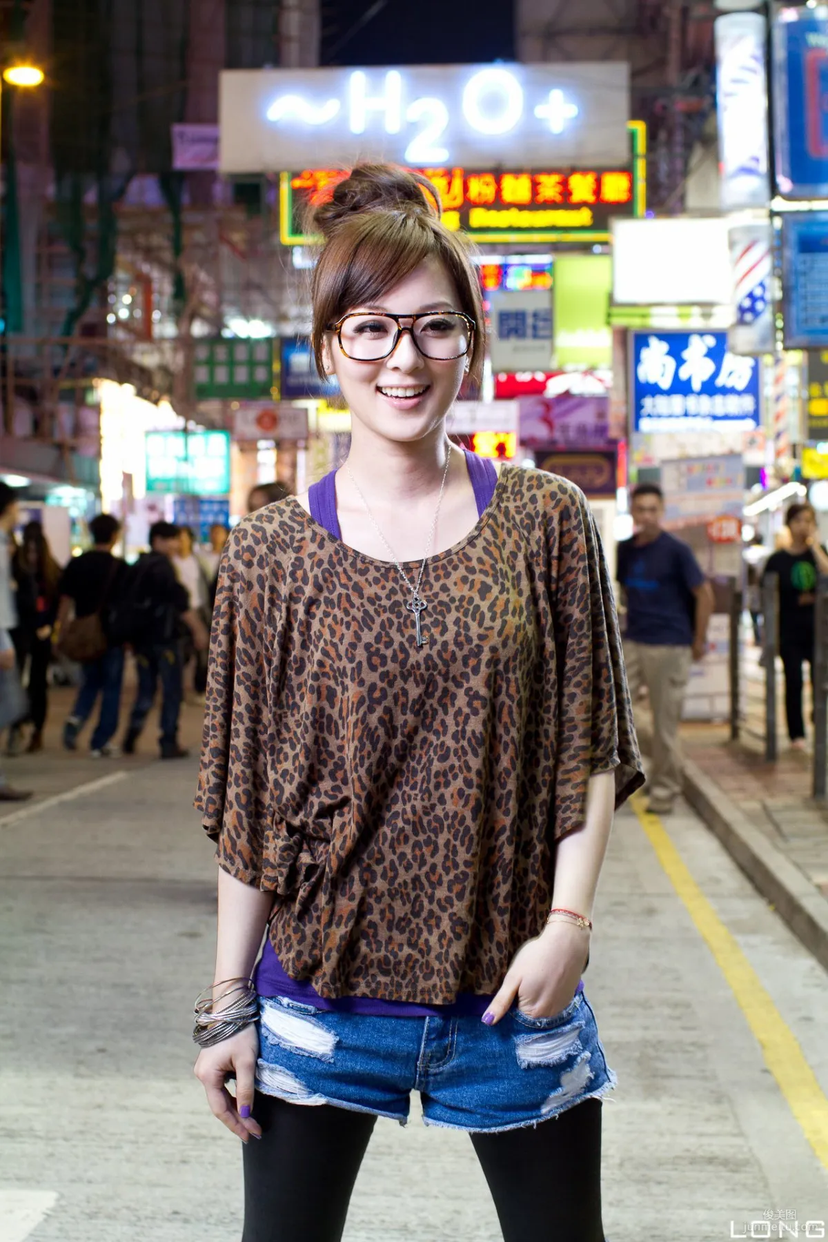Taiwan Guoguo MM, Hong Kong and Macau Trip Night Market Street Snap Series Photo Set photo 4