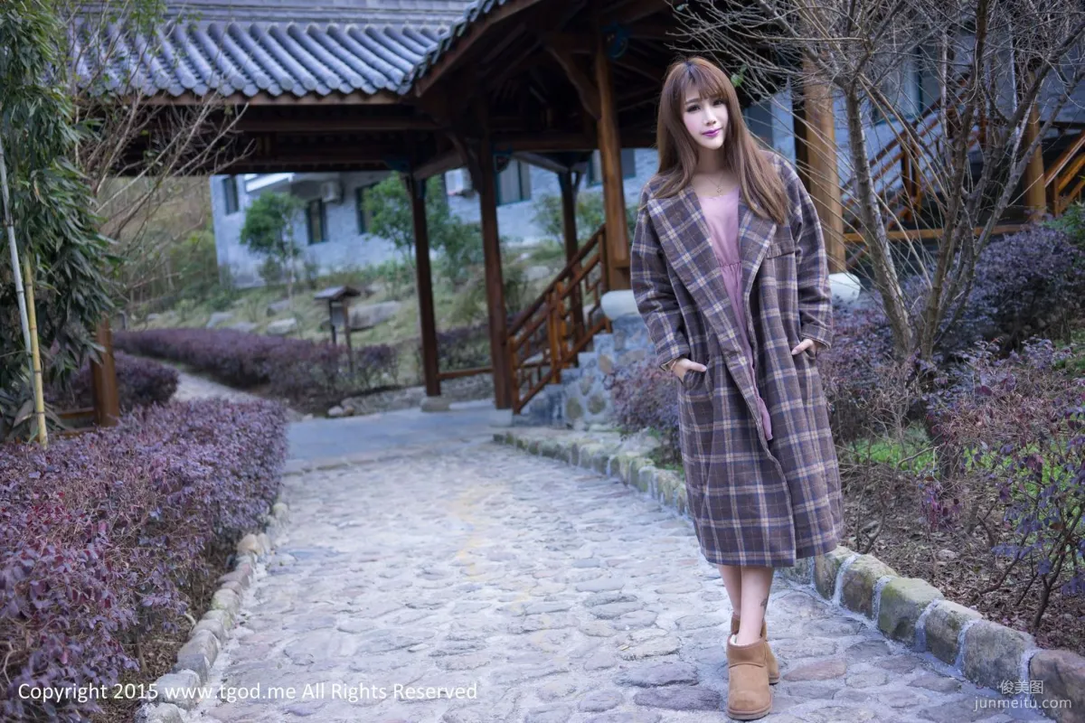 Akiki Zhu Ruomu 《Goddess Arrives》 Wuyi Niutoushan Hot Spring [TGOD] Photo Set photo 22