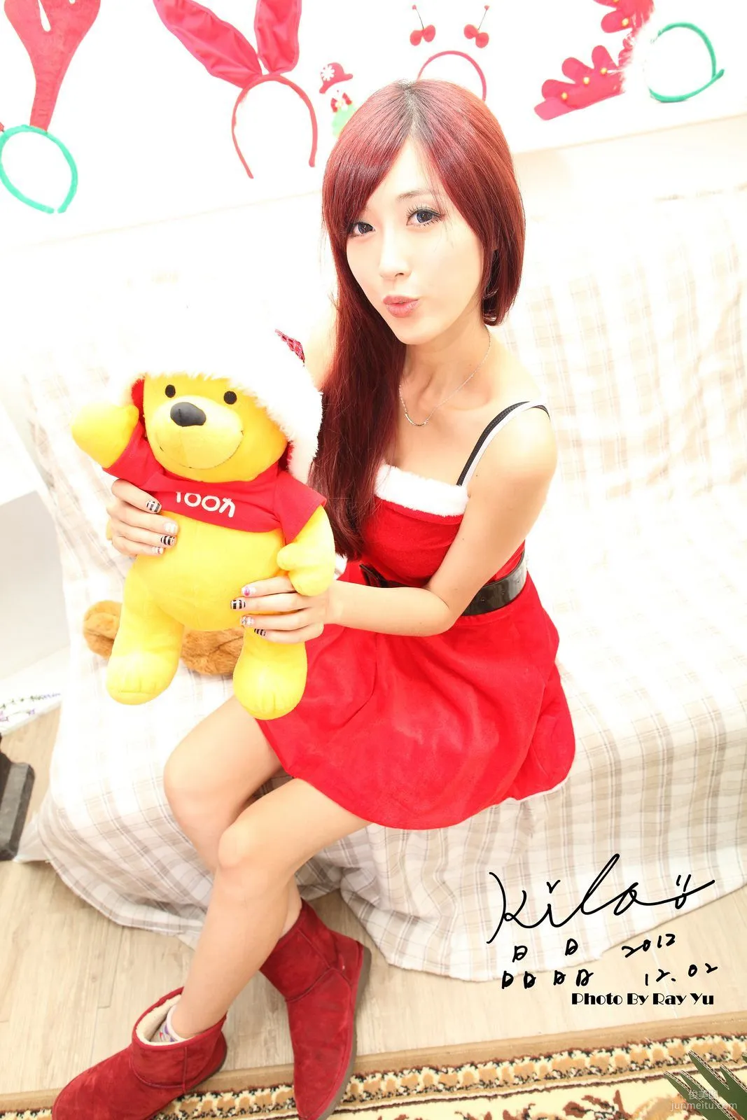 Kila Jingjing / Liao Tingling Christmas Series Photo Set photo 62