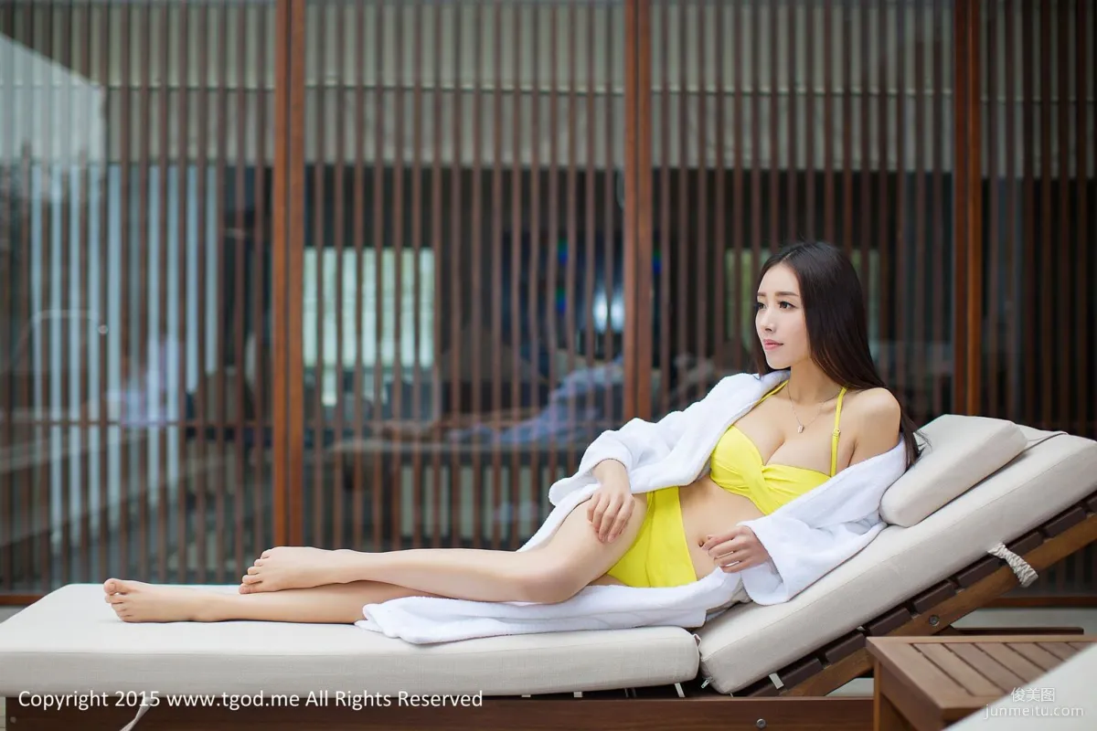Liang Jingying, Li Ke Goddess Arrives Emeishan Hongzhushan Hot Spring Wu Meiniang Legend [TGOD] Photo Set photo 24