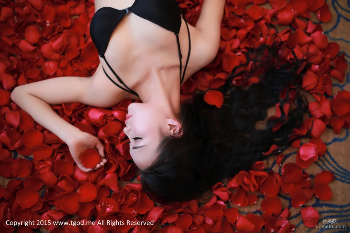 CyberJelly Shuangye The Rose Goddess's True Nature Private Shoot [TGOD] photo 9