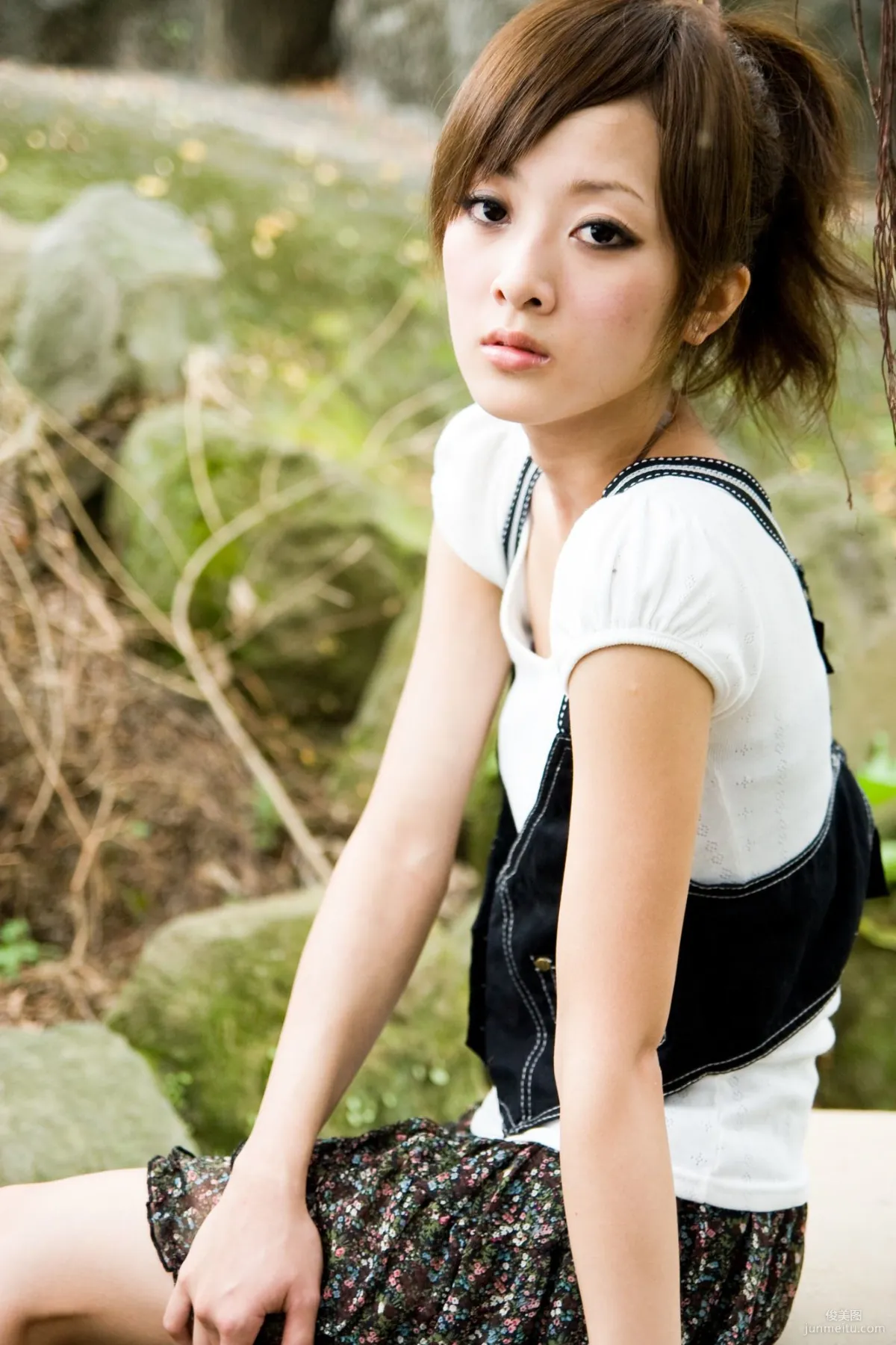 Guo Zi MM, Zhang Kaijie, Shuangxi Park Outdoor Shoot Photo Set photo 37