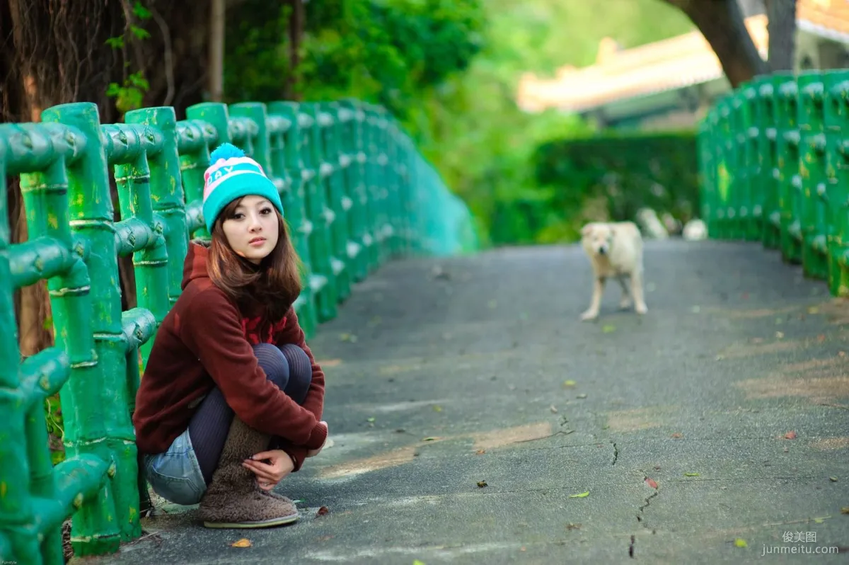Guozi Mikako, Tamsui Little White House and Hobe Fort Outdoor Shoot Photo Set photo 44