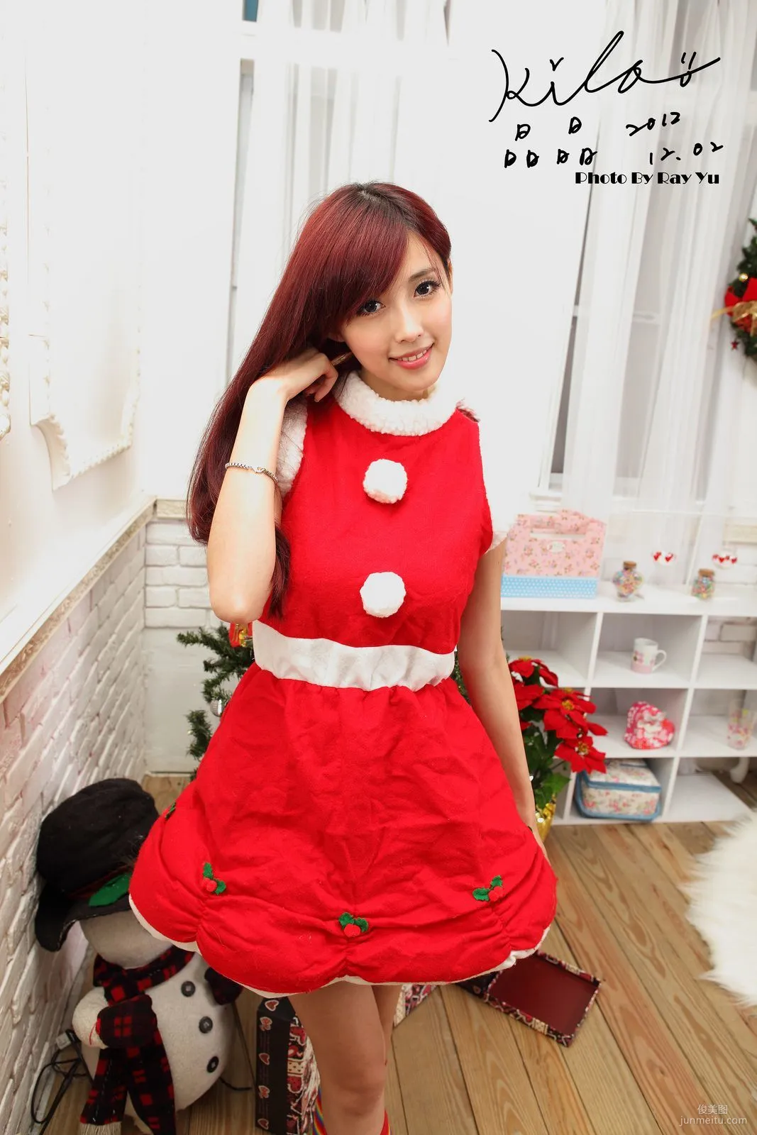 Kila Jingjing / Liao Tingling Christmas Series Photo Set photo 97