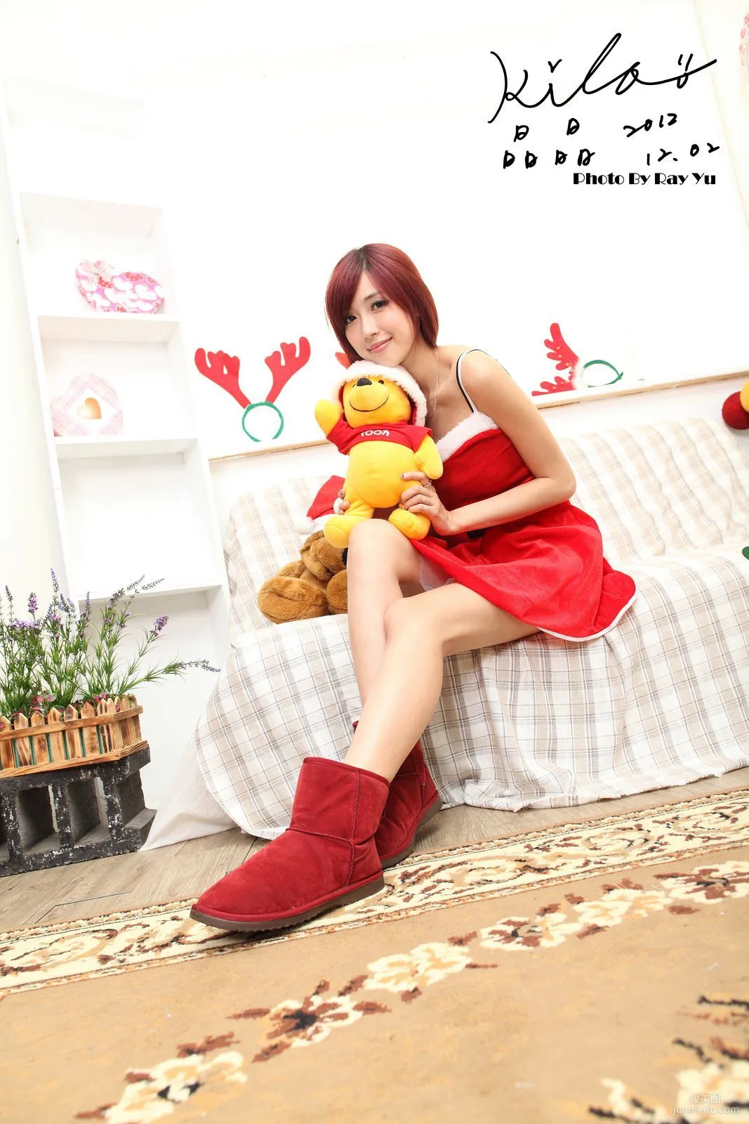 Kila Jingjing / Liao Tingling Christmas Series Photo Set photo 130