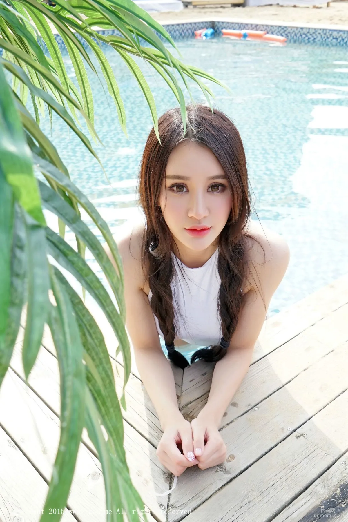 Cheryl Qingshu, Bikini and White Shirt Series [TGOD] Photo Set photo 16
