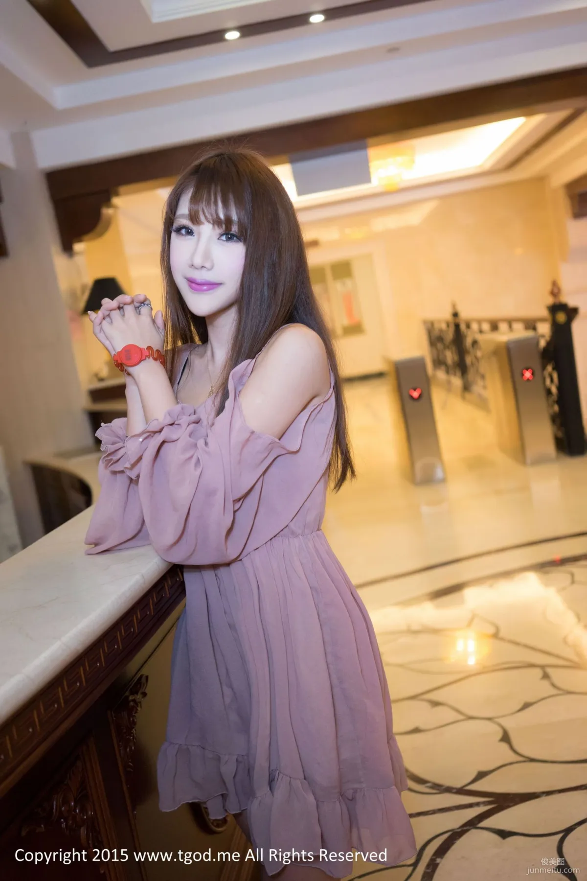 Akiki Zhu Ruomu 《Goddess Arrives》 Wuyi Niutoushan Hot Spring [TGOD] Photo Set photo 23