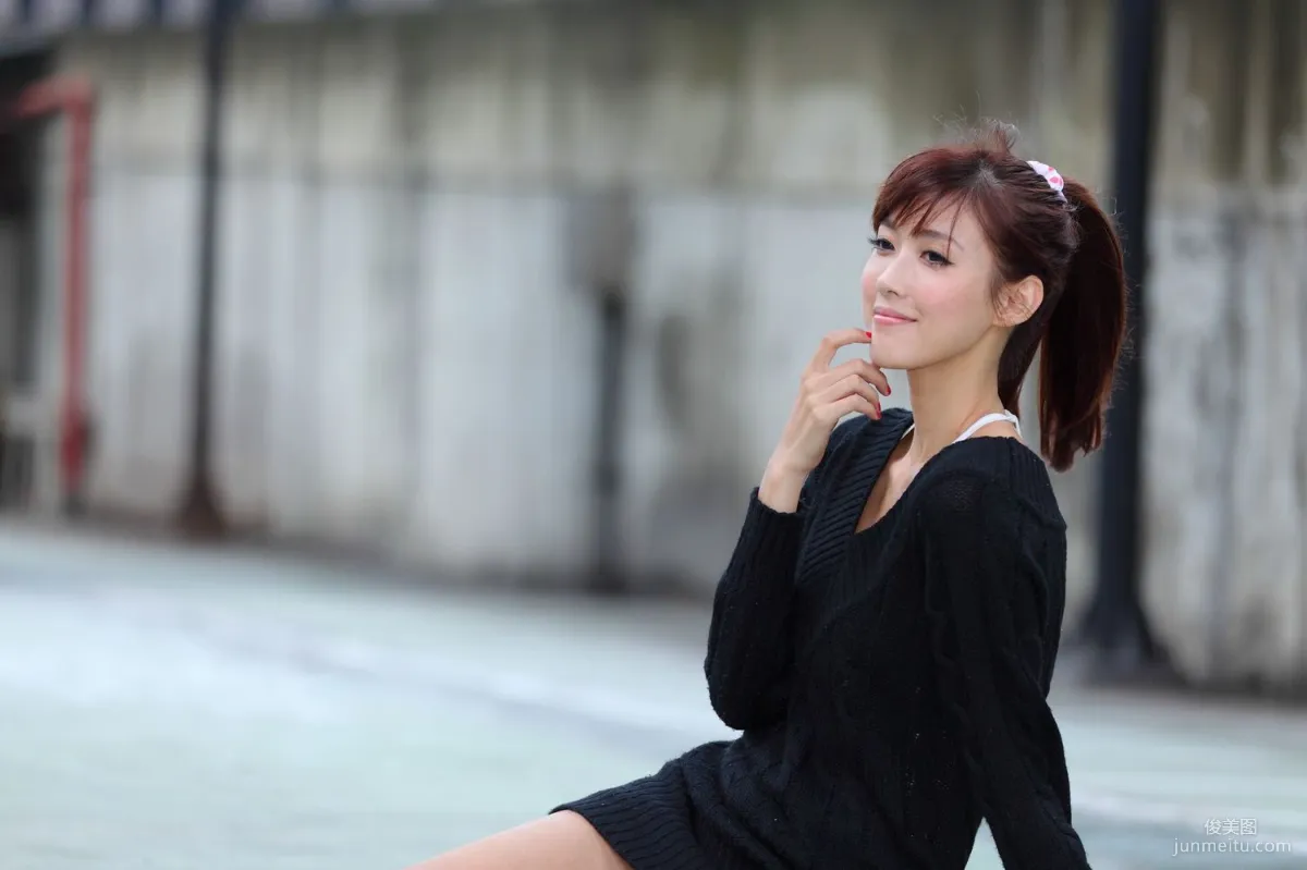 Taiwan Model Kila Jingjing / Jin Yunqiao, 4 Street Snap Series Photos Collection photo 2