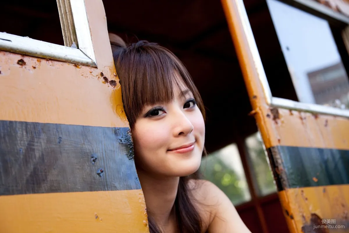 Guozi MM / Zhang Yunfei, Children's Traffic Museum Outdoor Shoot Part 2 Photo Set photo 18