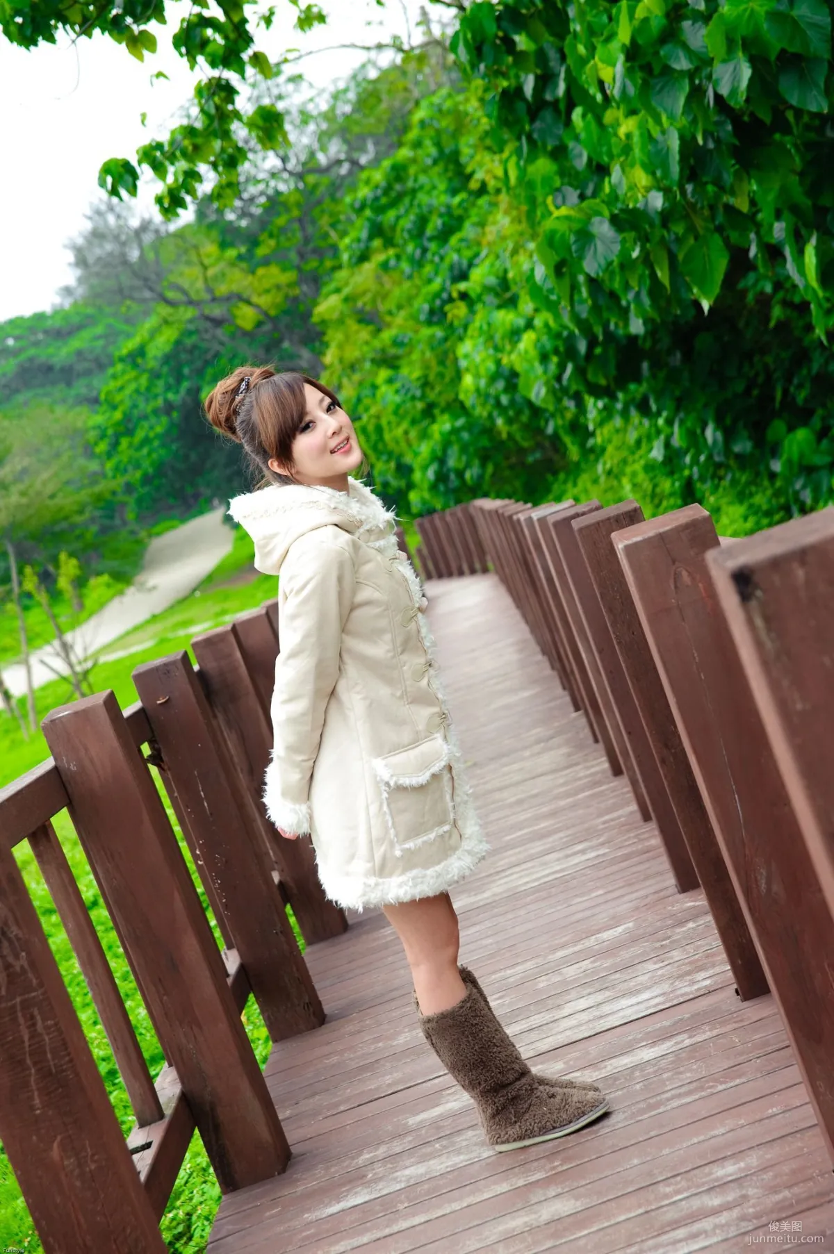 Guozi Mikako, Tamsui Little White House and Hobe Fort Outdoor Shoot Photo Set photo 25