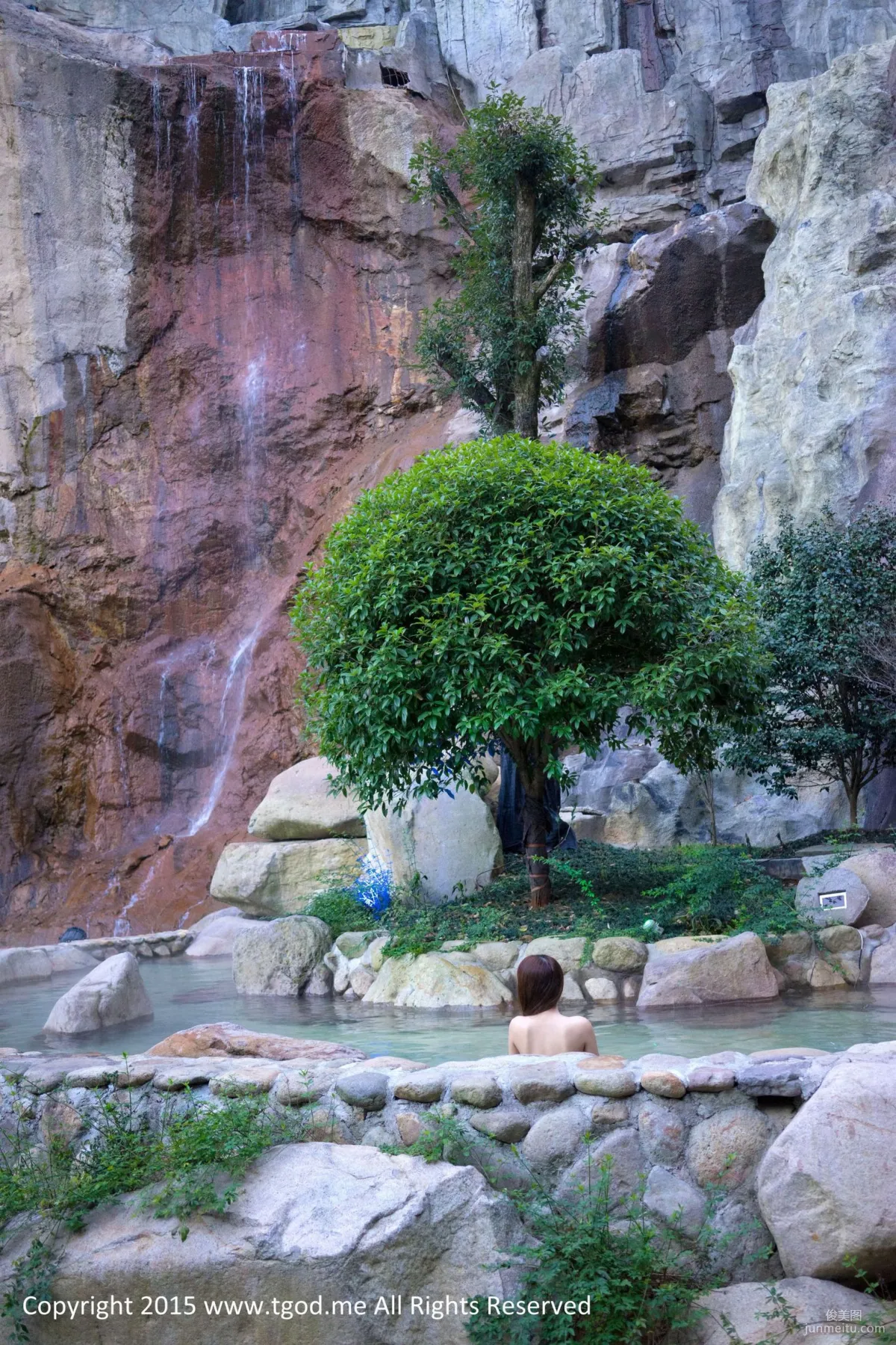 Akiki Zhu Ruomu 《Goddess Arrives》 Wuyi Niutoushan Hot Spring [TGOD] Photo Set photo 48