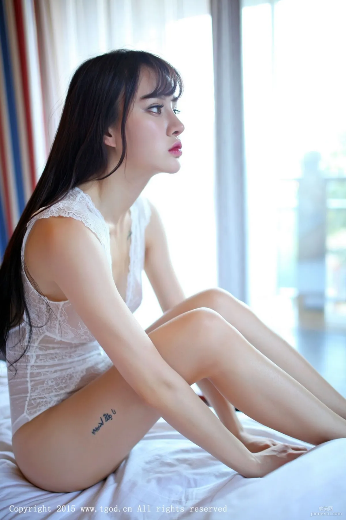 Cheryl Qingshu 'Yunman Travel Shoot' Hot Pants, Lace Series [TGOD] Photo Set photo 38