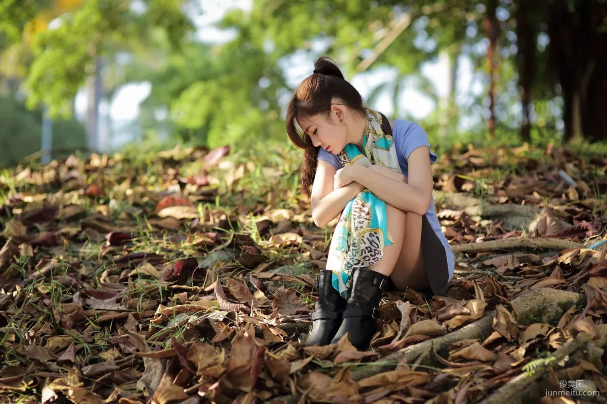 Taiwan Beauty Tuna / Xu Weiyin, Fresh Outdoor Shoot Photo Collection photo 57