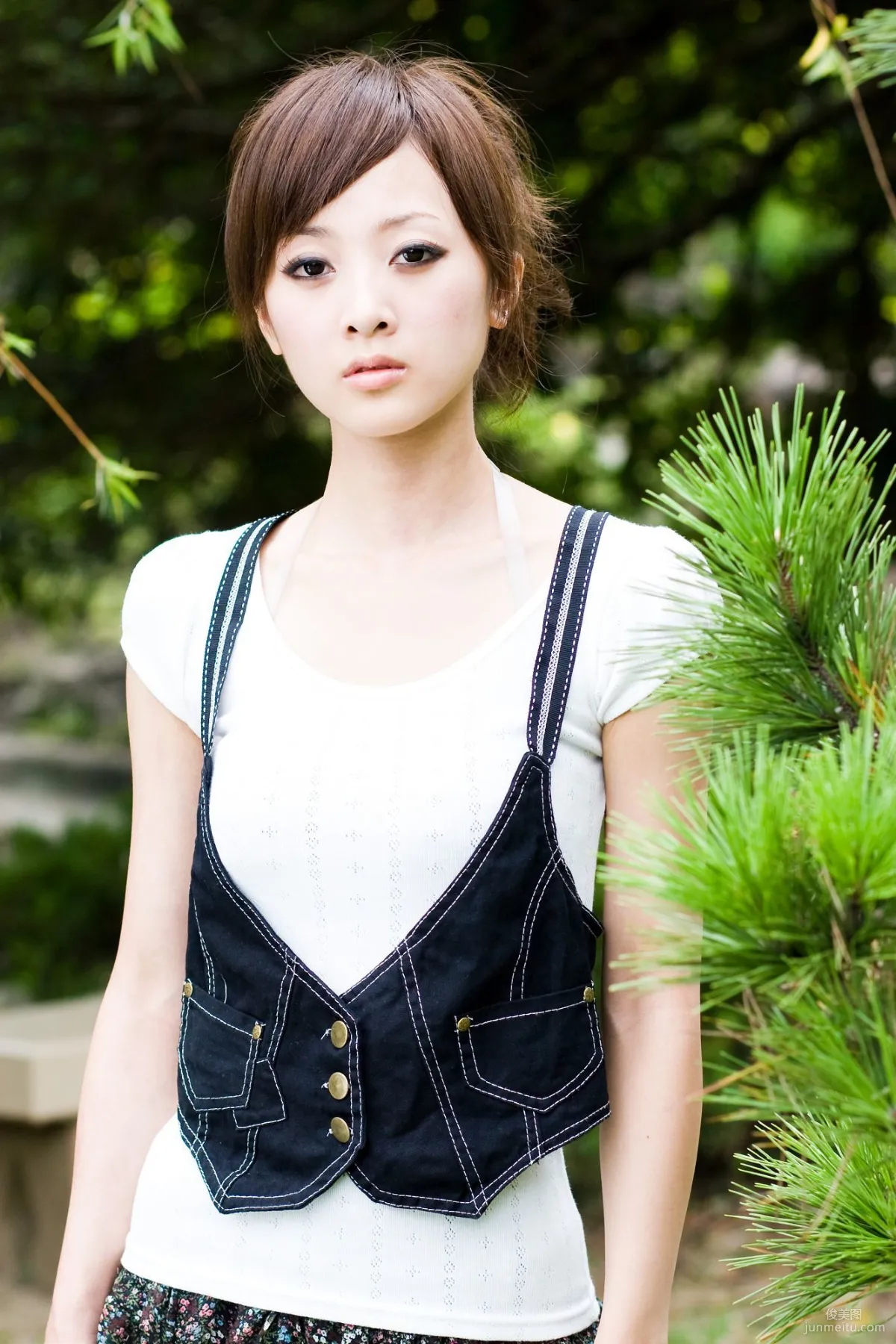 Guo Zi MM, Zhang Kaijie, Shuangxi Park Outdoor Shoot Photo Set photo 42