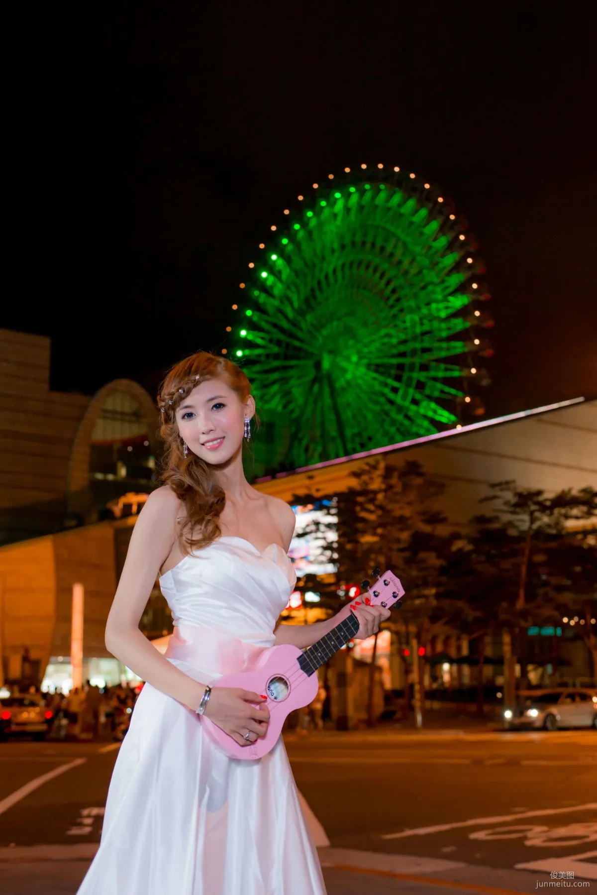 Taiwan Goddess Jin Yunqiao/Kila Jingjing, Wedding Dress Creation Photo Set photo 45