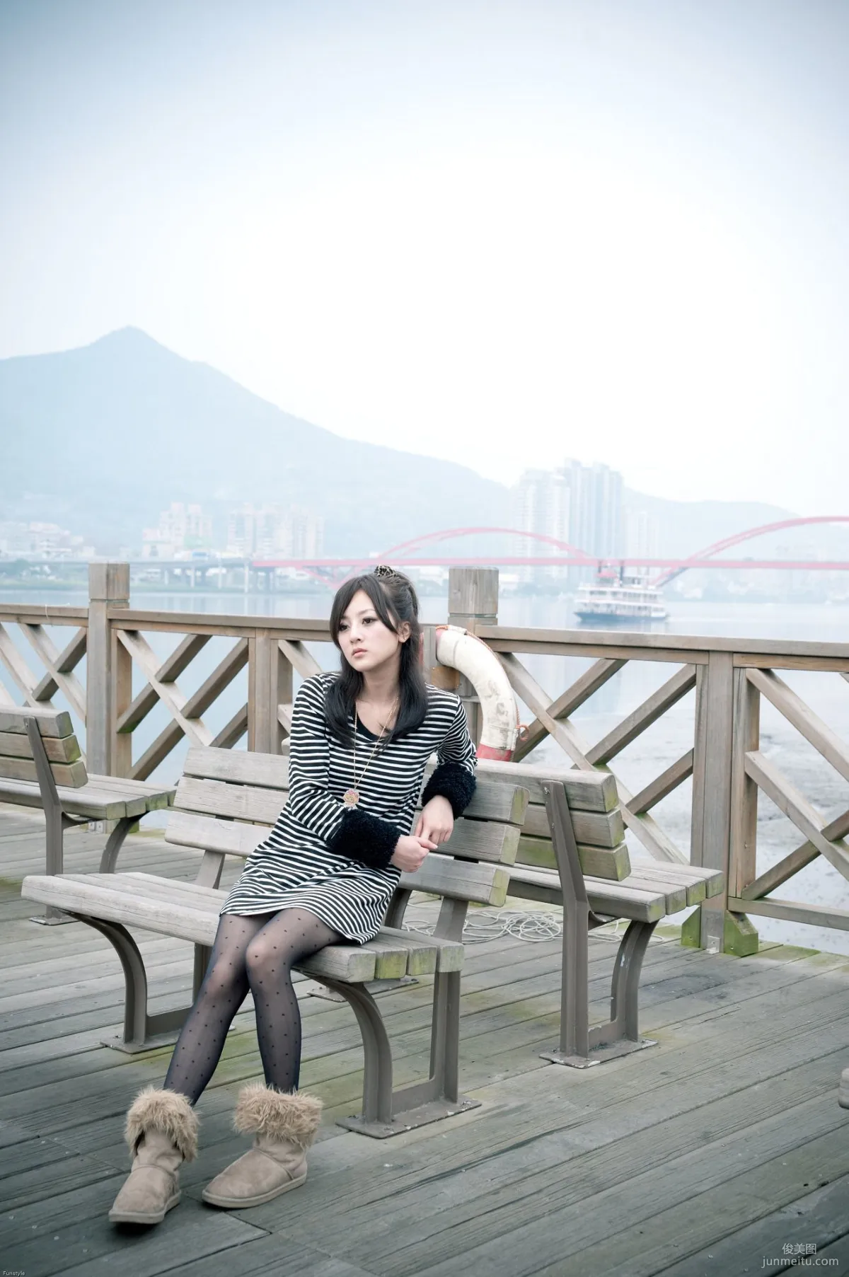 Guozi MM/Zhang Kaijie, Guandu Qu Outdoor Shoot, Photo Set photo 3