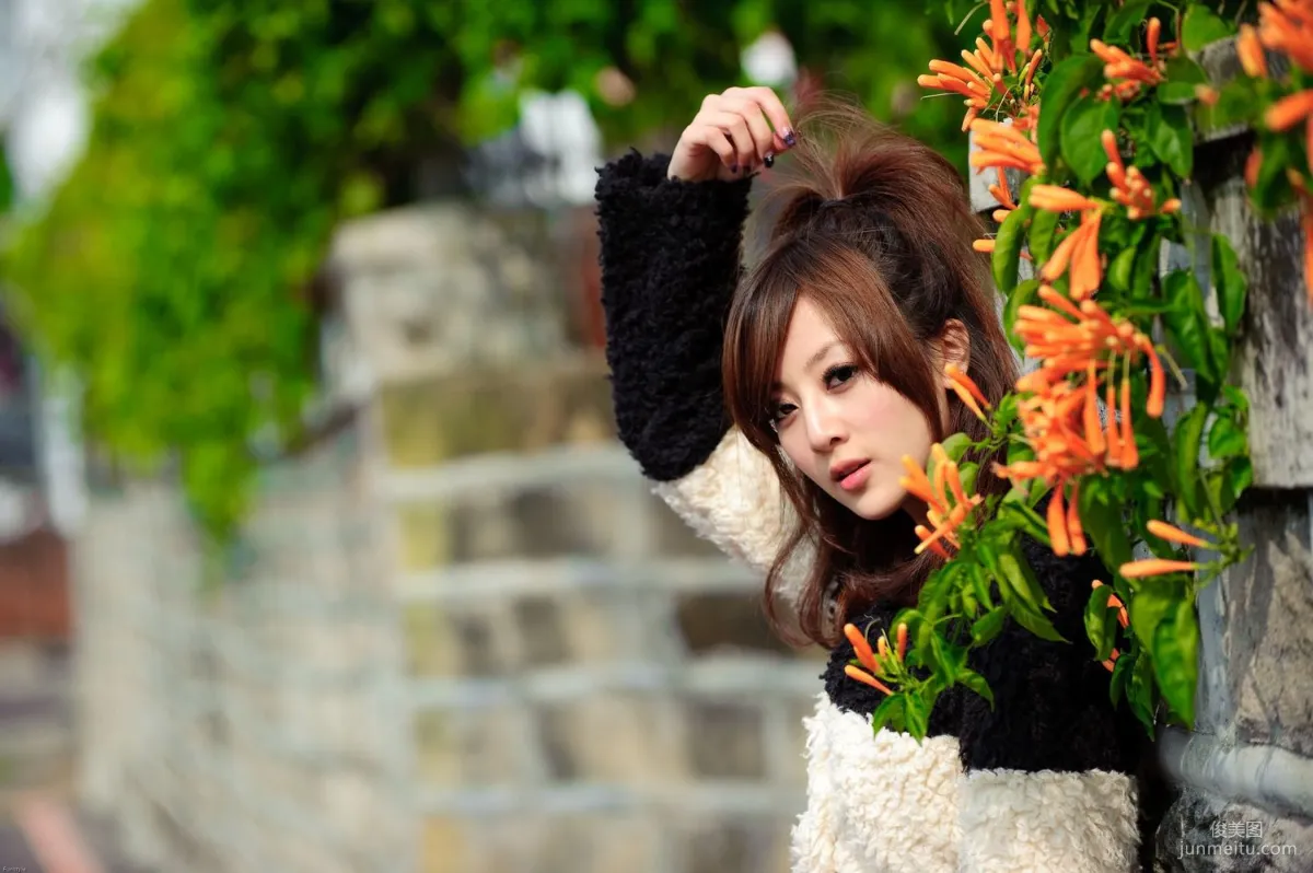 Guozi Mikako, Tamsui Little White House and Hobe Fort Outdoor Shoot Photo Set photo 10