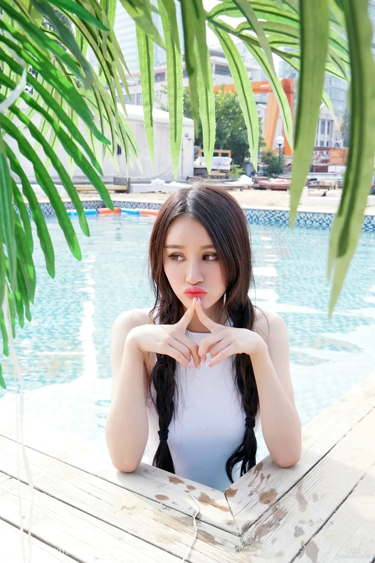 Cheryl Qingshu, Bikini and White Shirt Series [TGOD] Photo Set photo 19