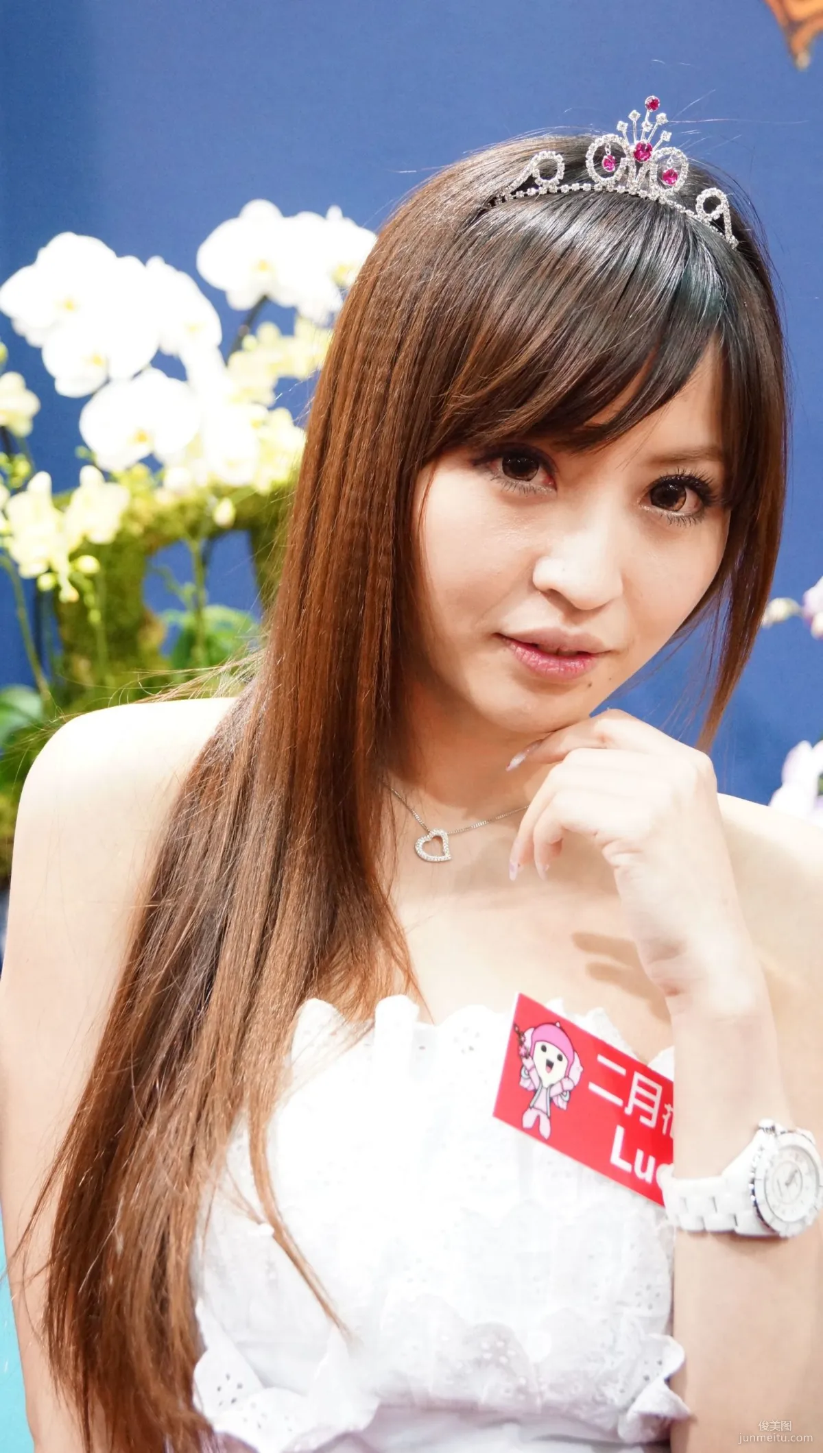 Taiwan Model lucy / Ni Qianling, February Flower Goddess HD Complete Edition Photo Collection Set photo 112