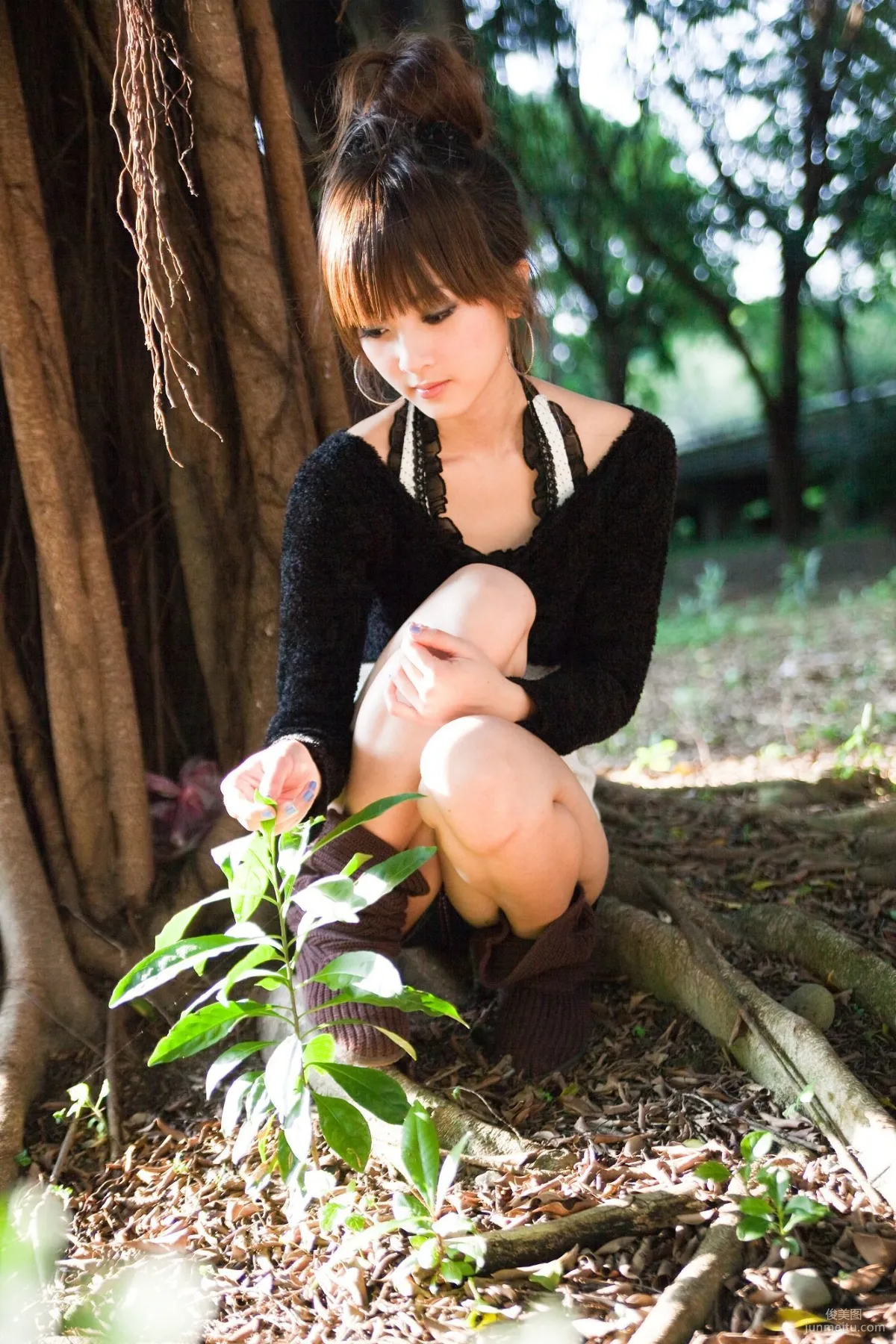 Guozi MM / Zhang Yunfei, Children's Traffic Museum Outdoor Shoot Part 2 Photo Set photo 39