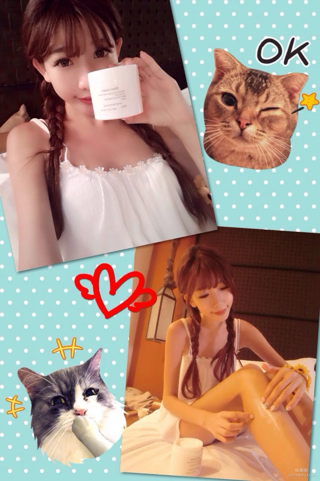 Taiwan Internet Celebrity Beauty Chen Xiao, Weibo Selfie Pictures Part 1 Photo Collection photo 23