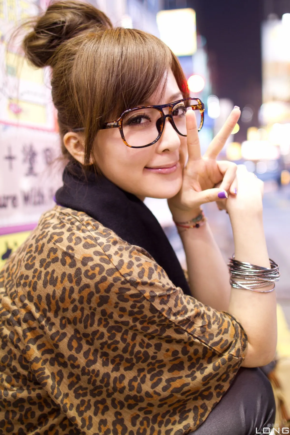 Taiwan Guoguo MM, Hong Kong and Macau Trip Night Market Street Snap Series Photo Set photo 2
