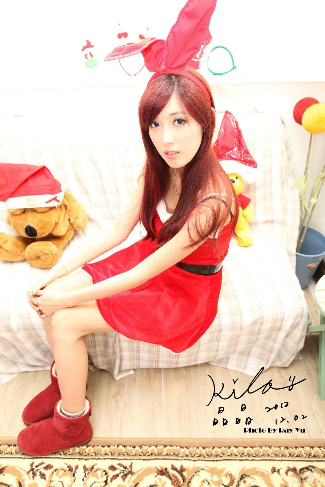 Kila Jingjing / Liao Tingling Christmas Series Photo Set photo 11