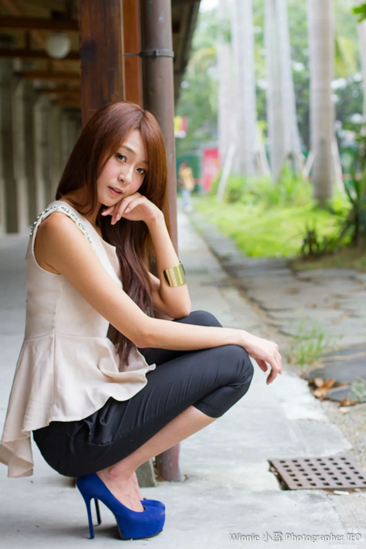 Zhuang Yonghui Winnie Xiaoxue, Songshan Cultural Park Outdoor Shoot Photo Set photo 54