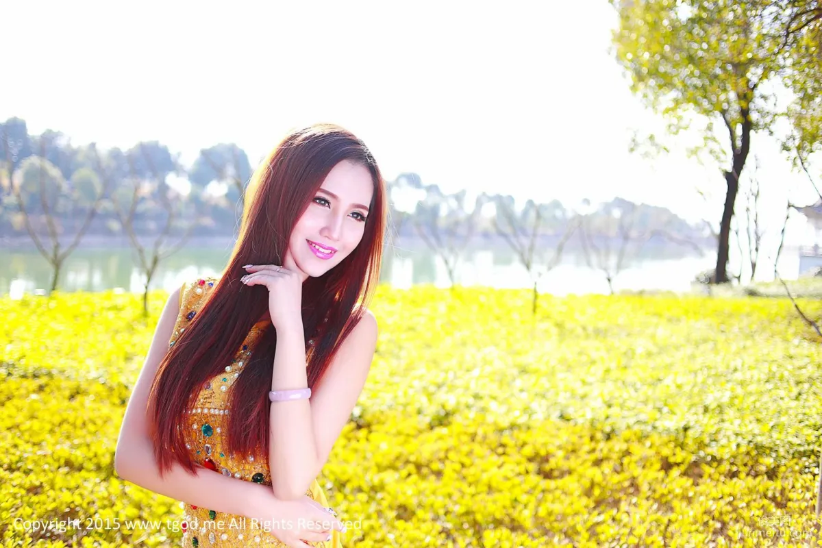 Xia Jing, Lu Siyu, Hu Yanqi, Goddesses Arrive: Jiayu Mountain Lake Hot Spring, Three Goddesses' Exclusive Goddess Pool [TGOD] Photo Set photo 11