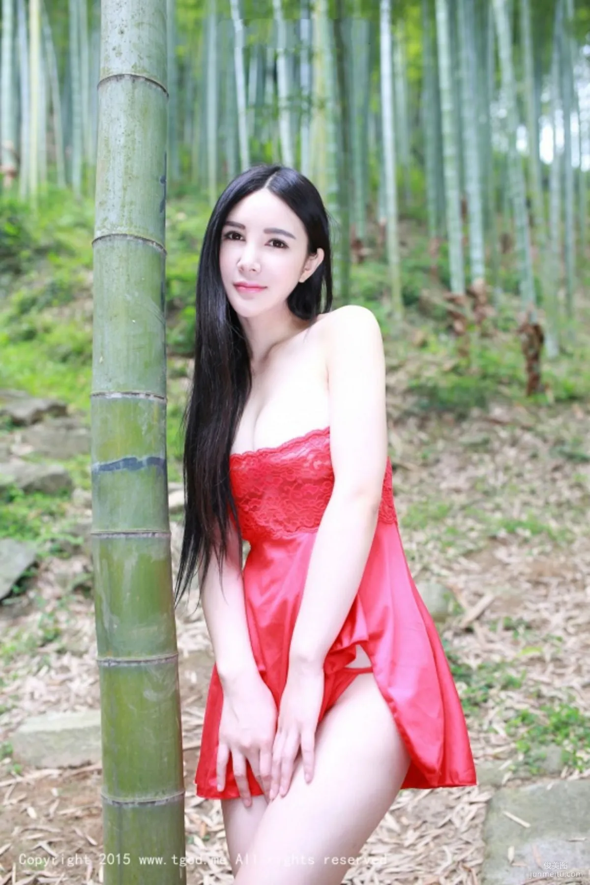 顾欣怡《清纯女神山间精灵》  [TGOD推女神] 写真集23