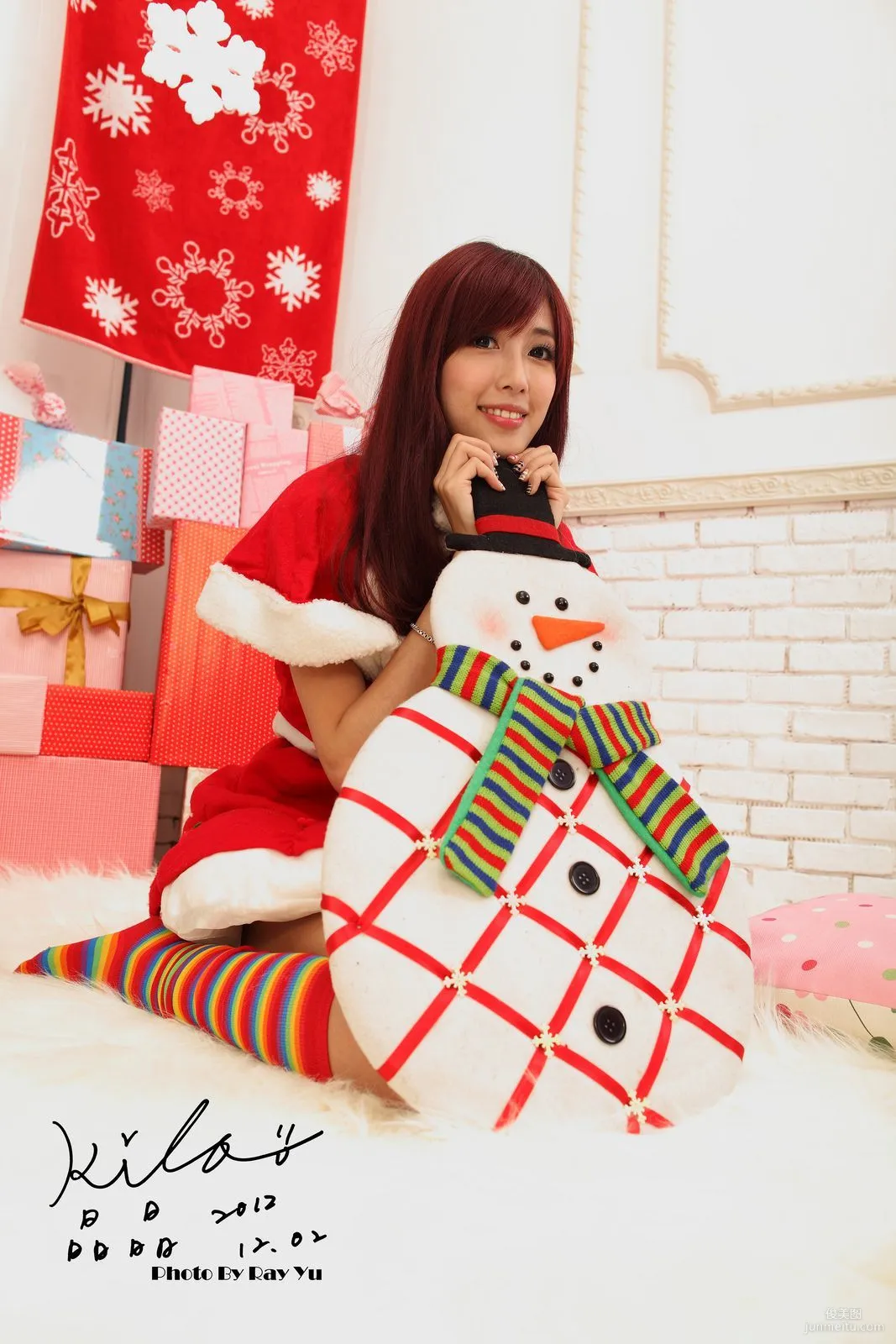 Kila Jingjing / Liao Tingling Christmas Series Photo Set photo 116