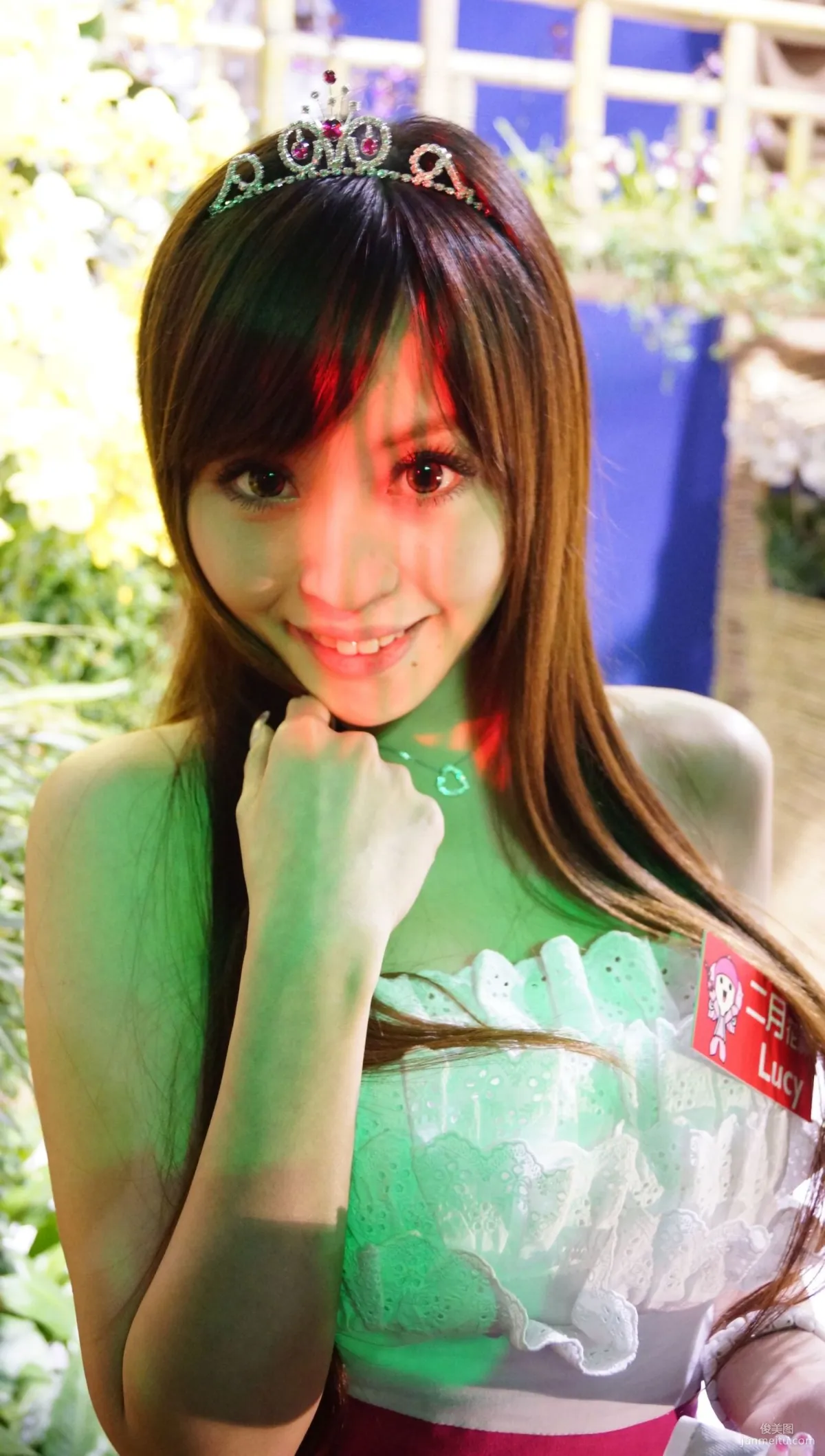 Taiwan Model lucy / Ni Qianling, February Flower Goddess HD Complete Edition Photo Collection Set photo 95