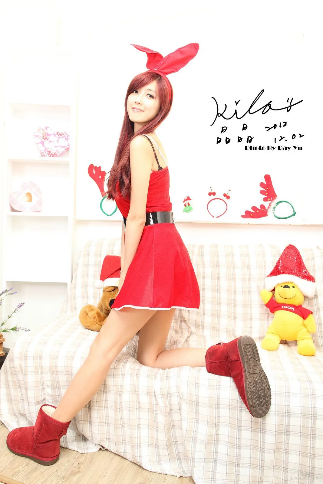 Kila Jingjing / Liao Tingling Christmas Series Photo Set photo 67