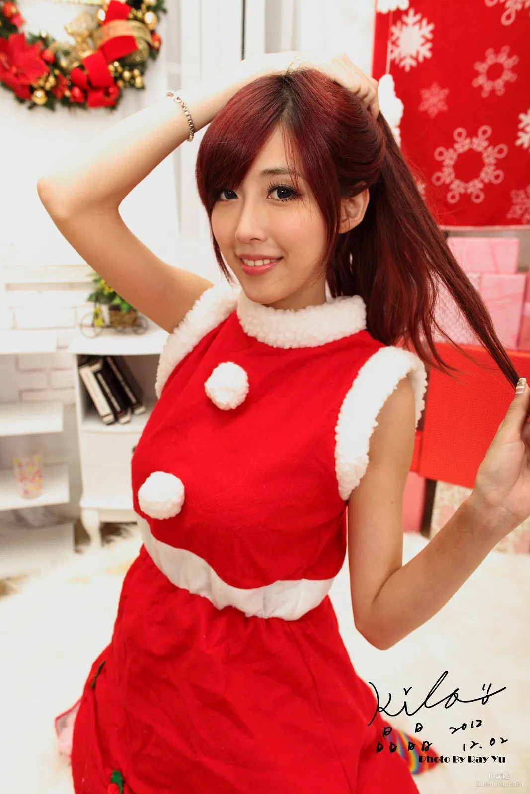 Kila Jingjing / Liao Tingling Christmas Series Photo Set photo 108