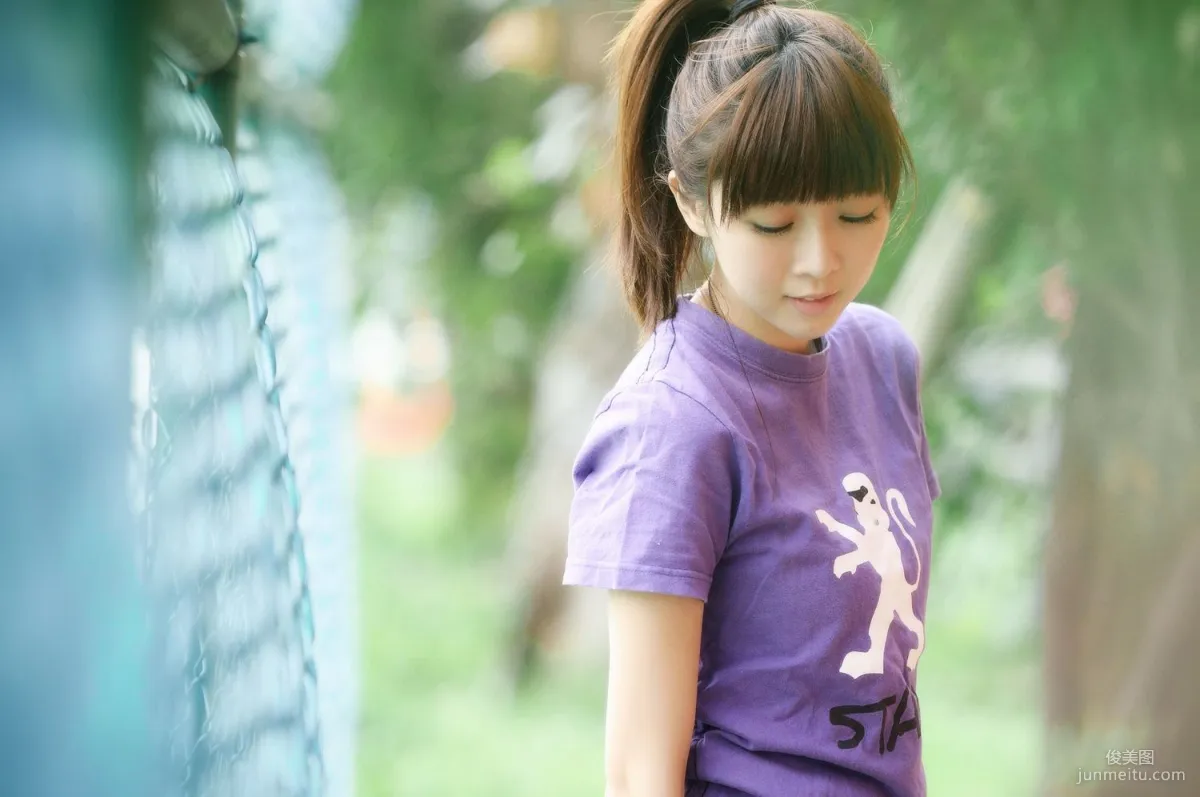 Taiwan Beauty Shen Qiaoqiao "Sweet Girl Fresh Outdoor Shoot Photos" Photo Collection photo 6