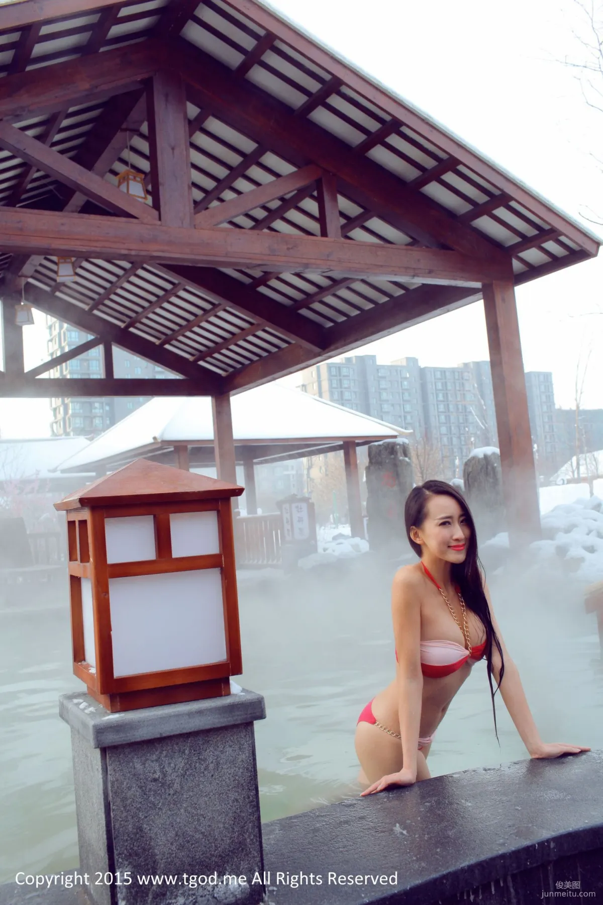 罗婉莹 《女神驾到》大庆林甸北国温泉 [TGOD推女神] 写真集2
