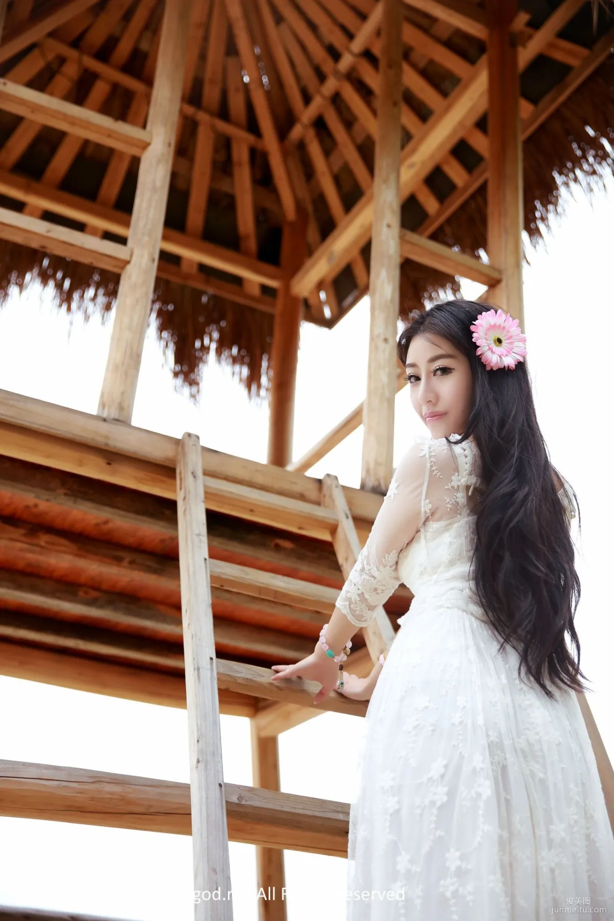 Youth Goddesses Lu Siyu, Xia Jing Goddess Arrives Jiujiang Huayuan Valley [TGOD] Photo Set photo 16