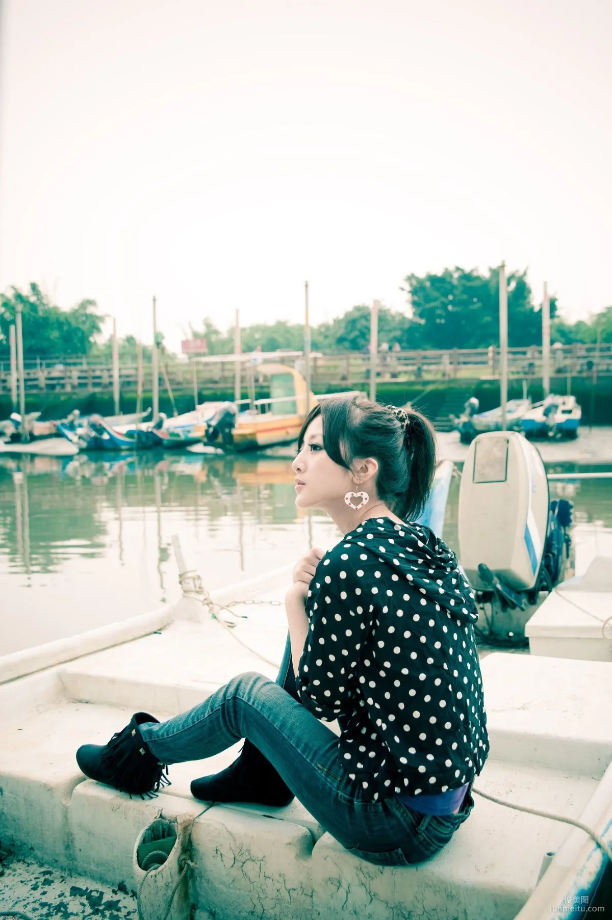 Guozi MM/Zhang Kaijie, Guandu Qu Outdoor Shoot, Photo Set photo 44