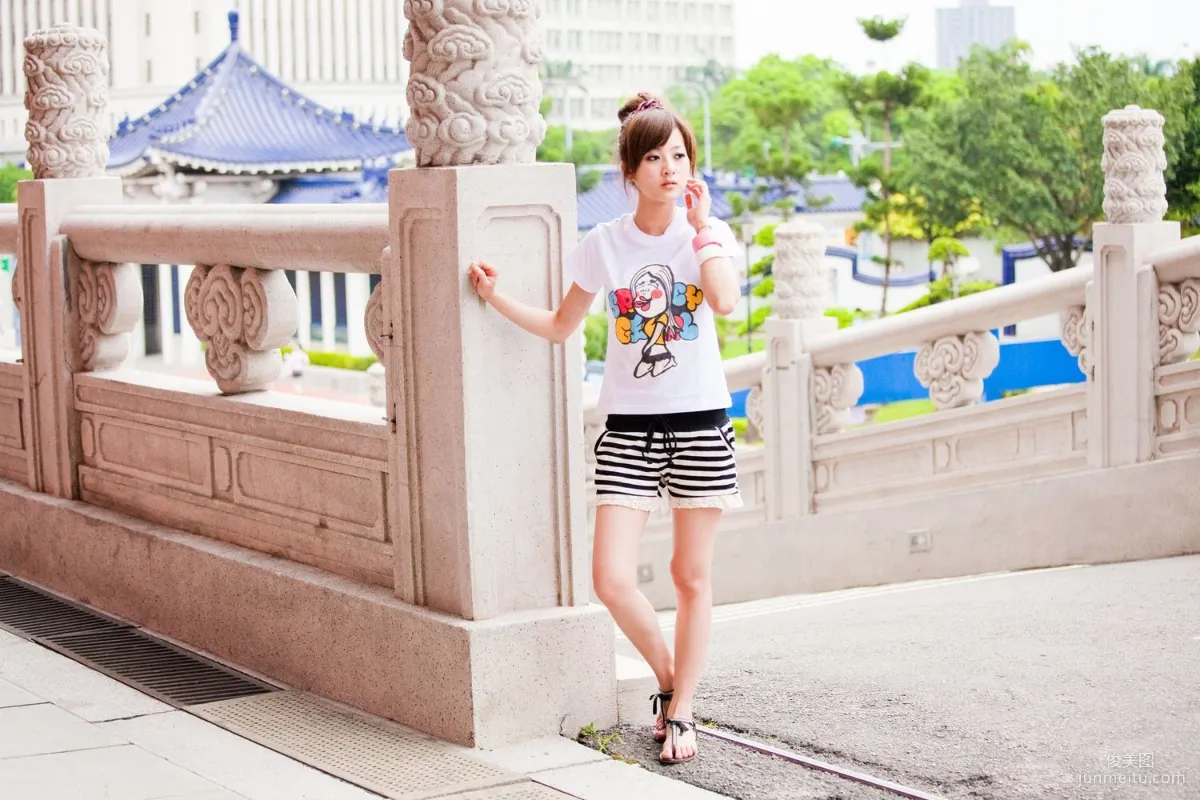 Guozi MM (Zhang Kaijie), Ximending + Botanical Garden + Chiang Kai-shek Memorial Hall, Outdoor Photo Set photo 80