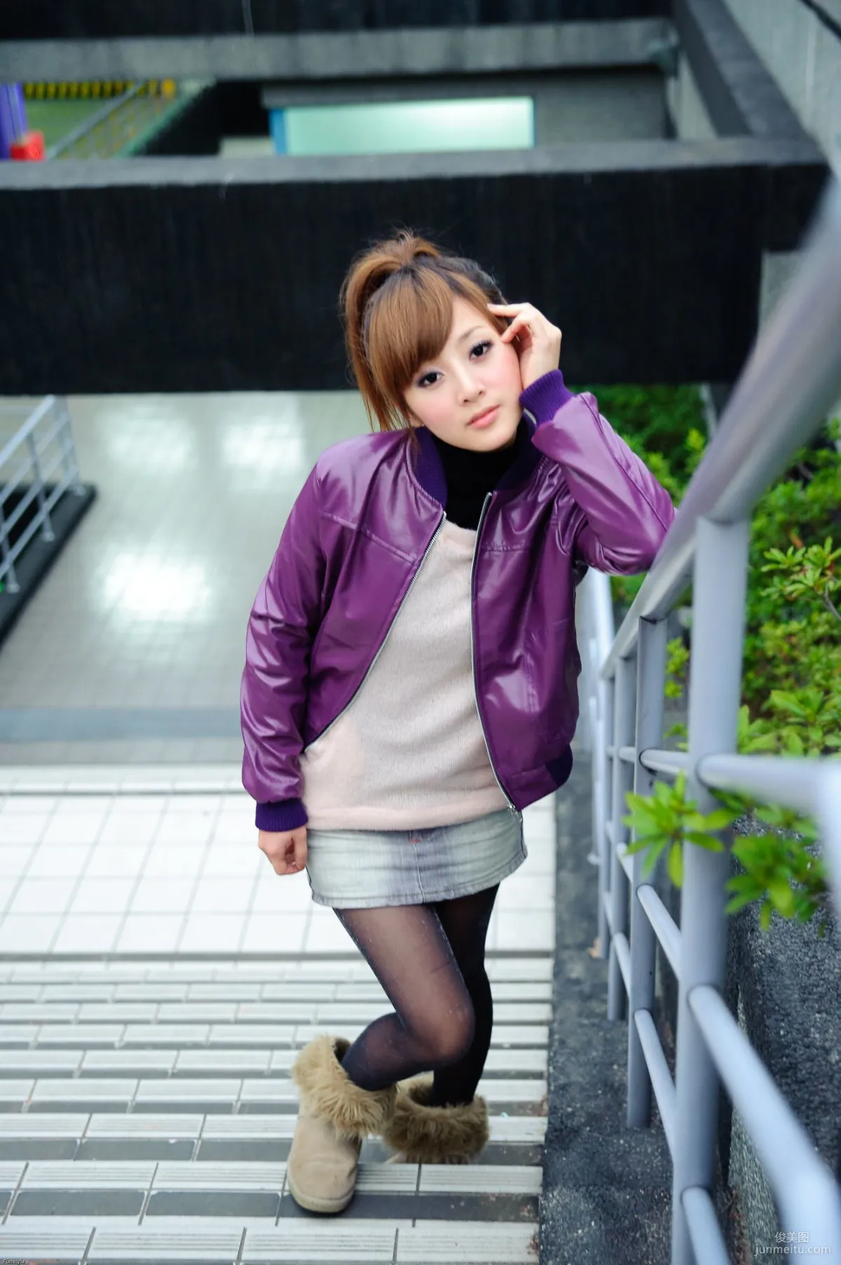 Guozi MM/Zhang Yunfei NTU Outdoor Shoot Part 8 Photo Set photo 99