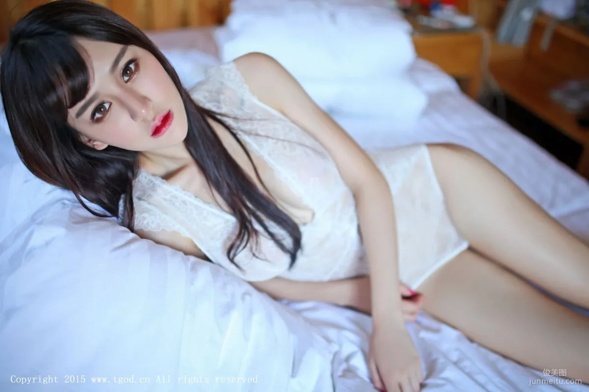 Cheryl Qingshu 'Yunman Travel Shoot' Hot Pants, Lace Series [TGOD] Photo Set photo 26