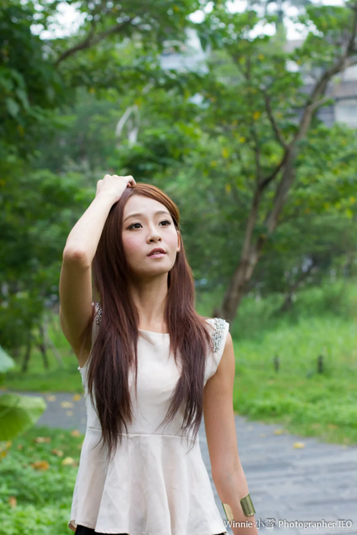 Zhuang Yonghui Winnie Xiaoxue, Songshan Cultural Park Outdoor Shoot Photo Set photo 51