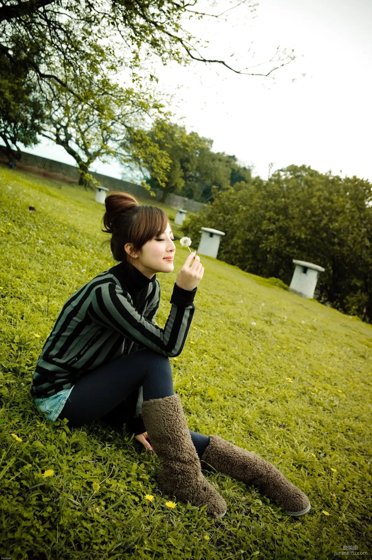 Guozi Mikako, Tamsui Little White House and Hobe Fort Outdoor Shoot Photo Set photo 17