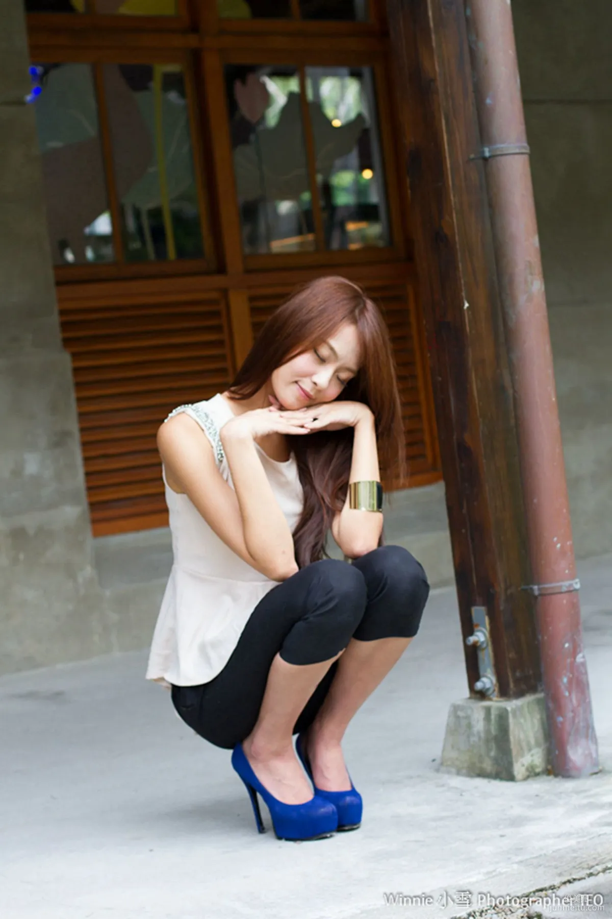 Zhuang Yonghui Winnie Xiaoxue, Songshan Cultural Park Outdoor Shoot Photo Set photo 55