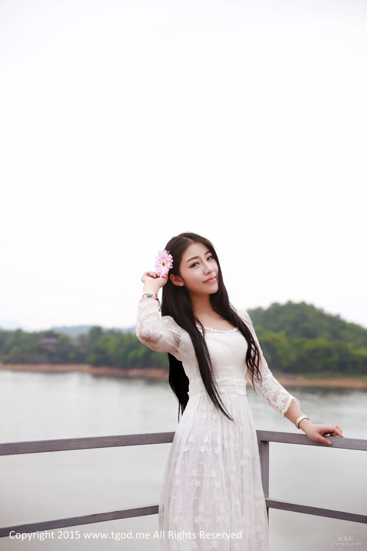 Youth Goddesses Lu Siyu, Xia Jing Goddess Arrives Jiujiang Huayuan Valley [TGOD] Photo Set photo 3