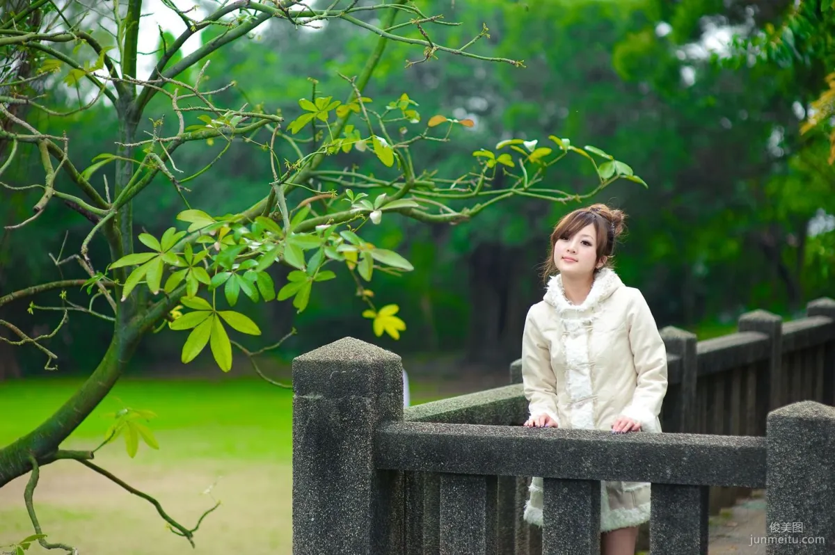 Guozi Mikako, Tamsui Little White House and Hobe Fort Outdoor Shoot Photo Set photo 30